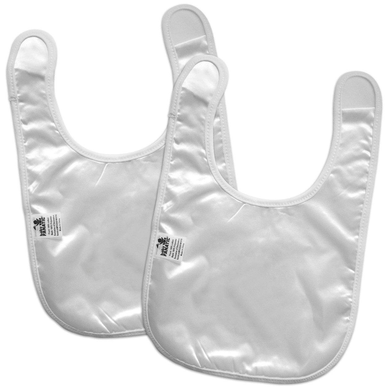 Washington Huskies Baby Bibs 2-Pack Cotton Polyester Hook And Loop Closure
