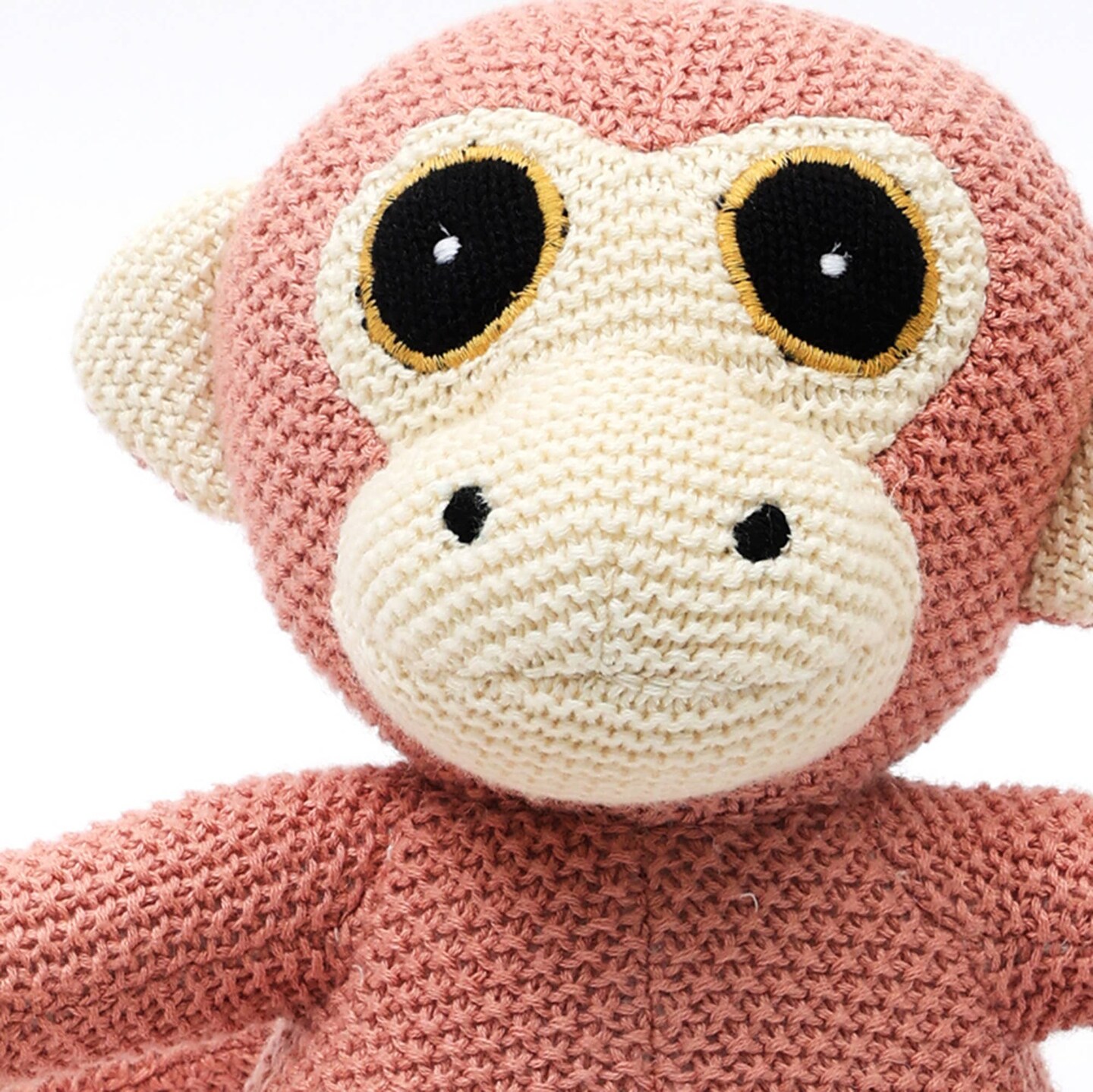 100% Handmade Cotton knitted Soft Monkey Plush Toy/Soft Toys