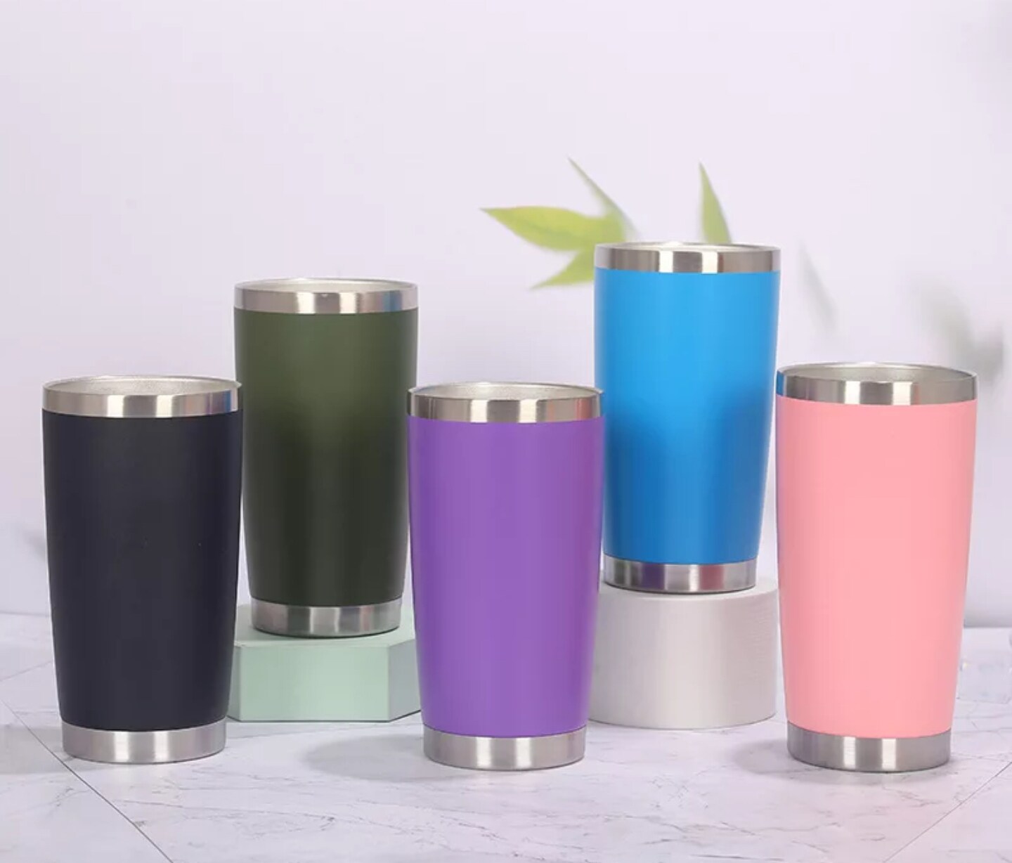 Glamma - Grandma Tumbler - Grandma Gift - Personalized 20oz Tumbler - Custom Insulated Stainless Steel Tumbler with Name - NM789 - image9
