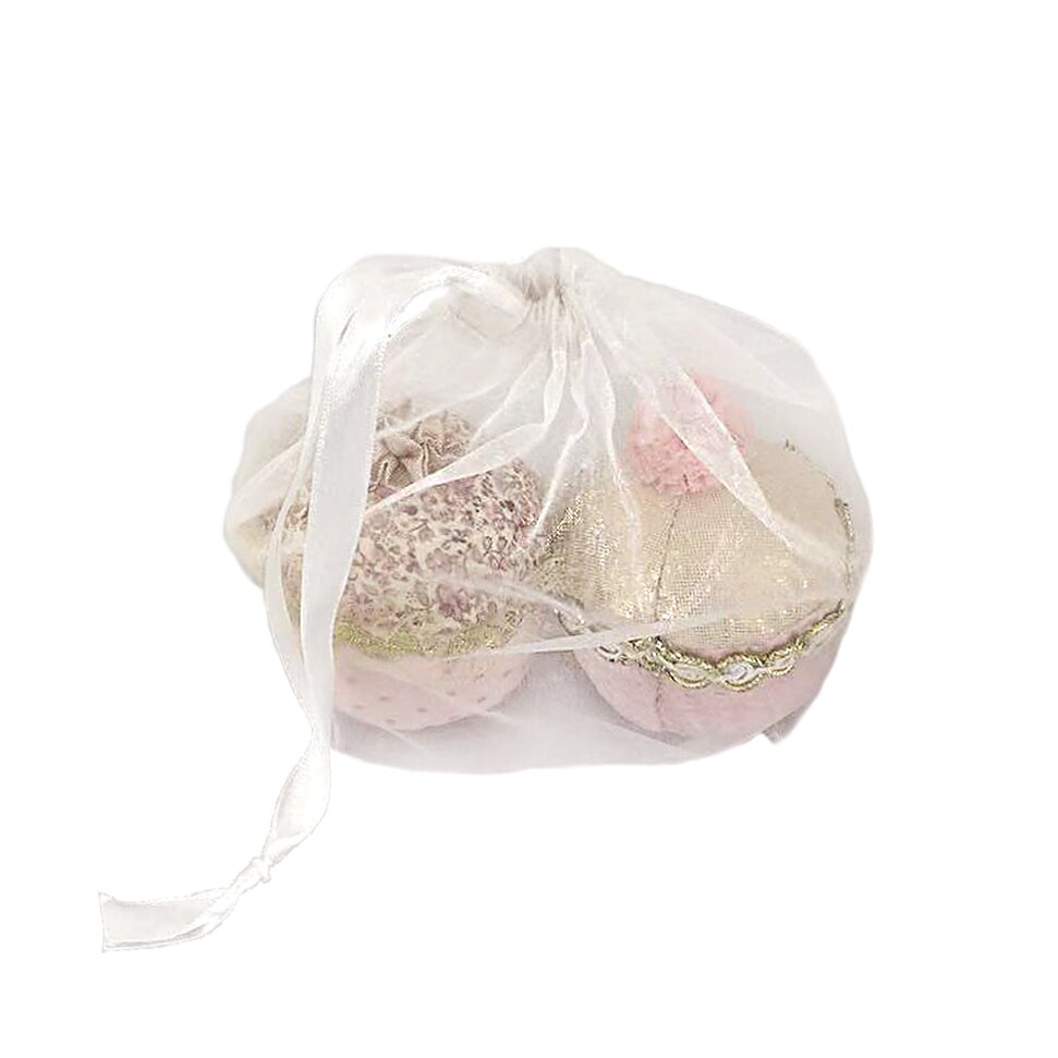 2 PIECE PLUSH TOY CUPCAKE SET BY MON AMI