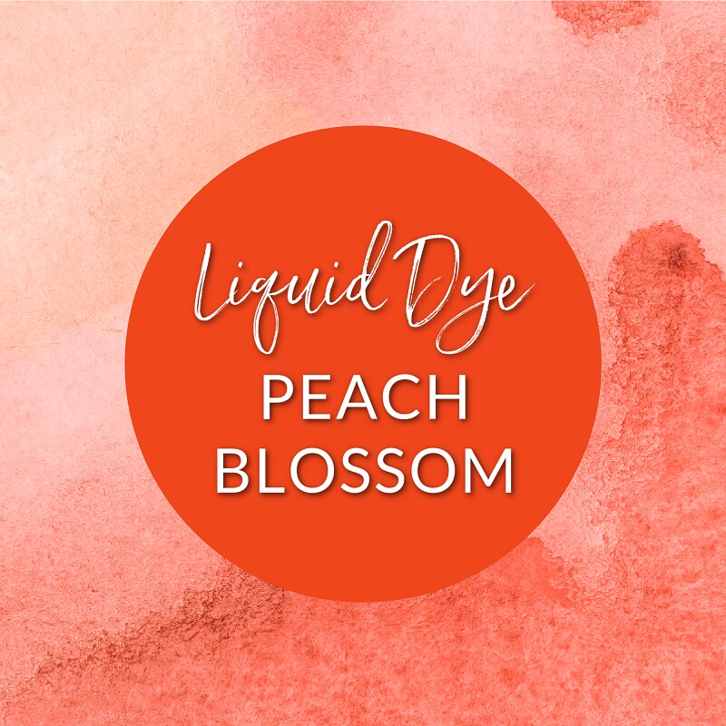 Peach Blossom - Liquid Dye for Candles &#x26; Resin
