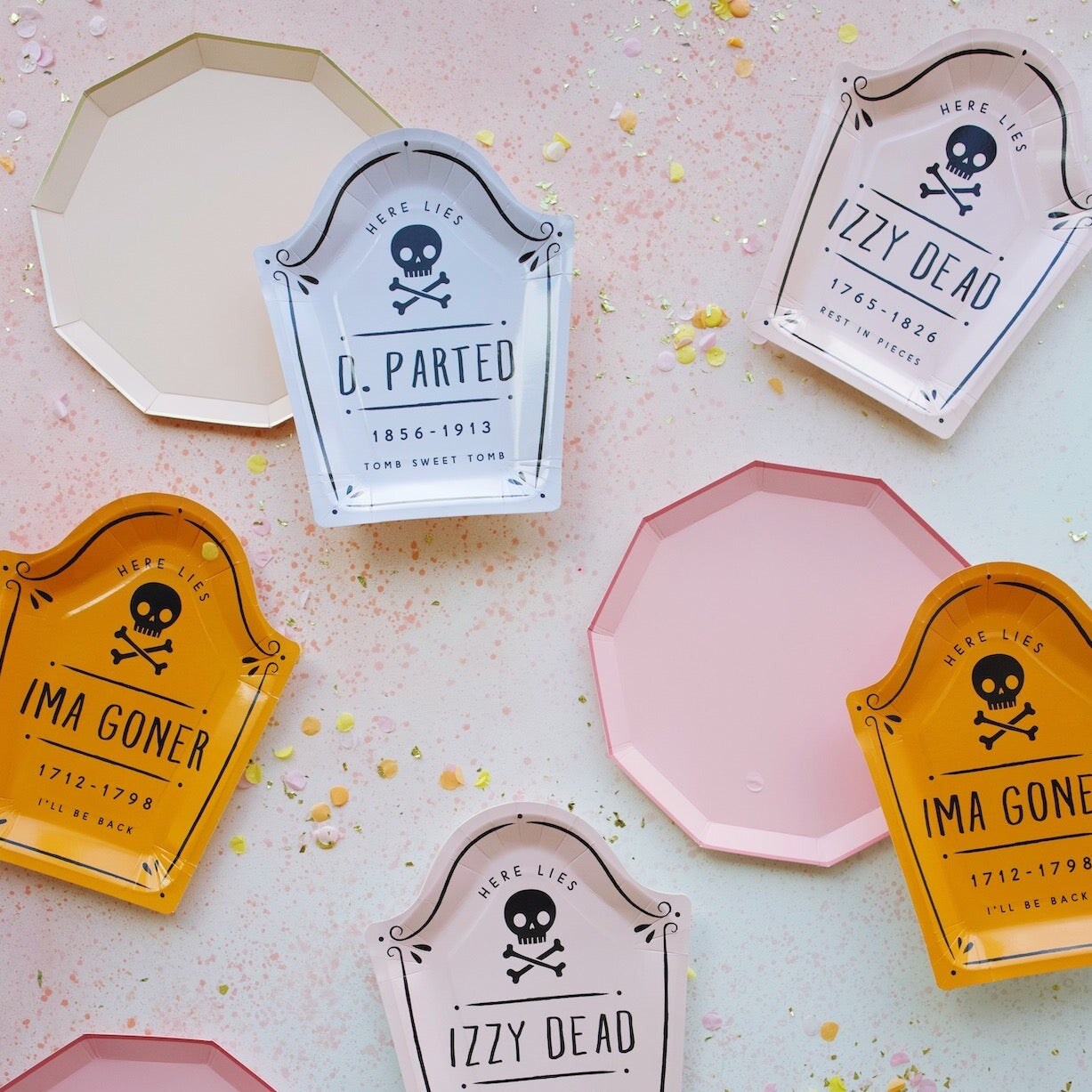 TOMBSTONE PLATES