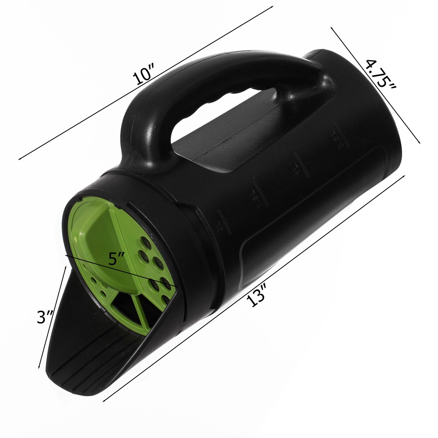 Gardenised Handheld Seed Spreader Versatile Lawn &#x26; Garden Tool Adjustable Shaker for Fertilizer Grass Seed Salt Ice Melt Deicer Growth Enhancer &#x26; Fish Feed Ideal for Landscaping Sports Fields &#x26; Yard