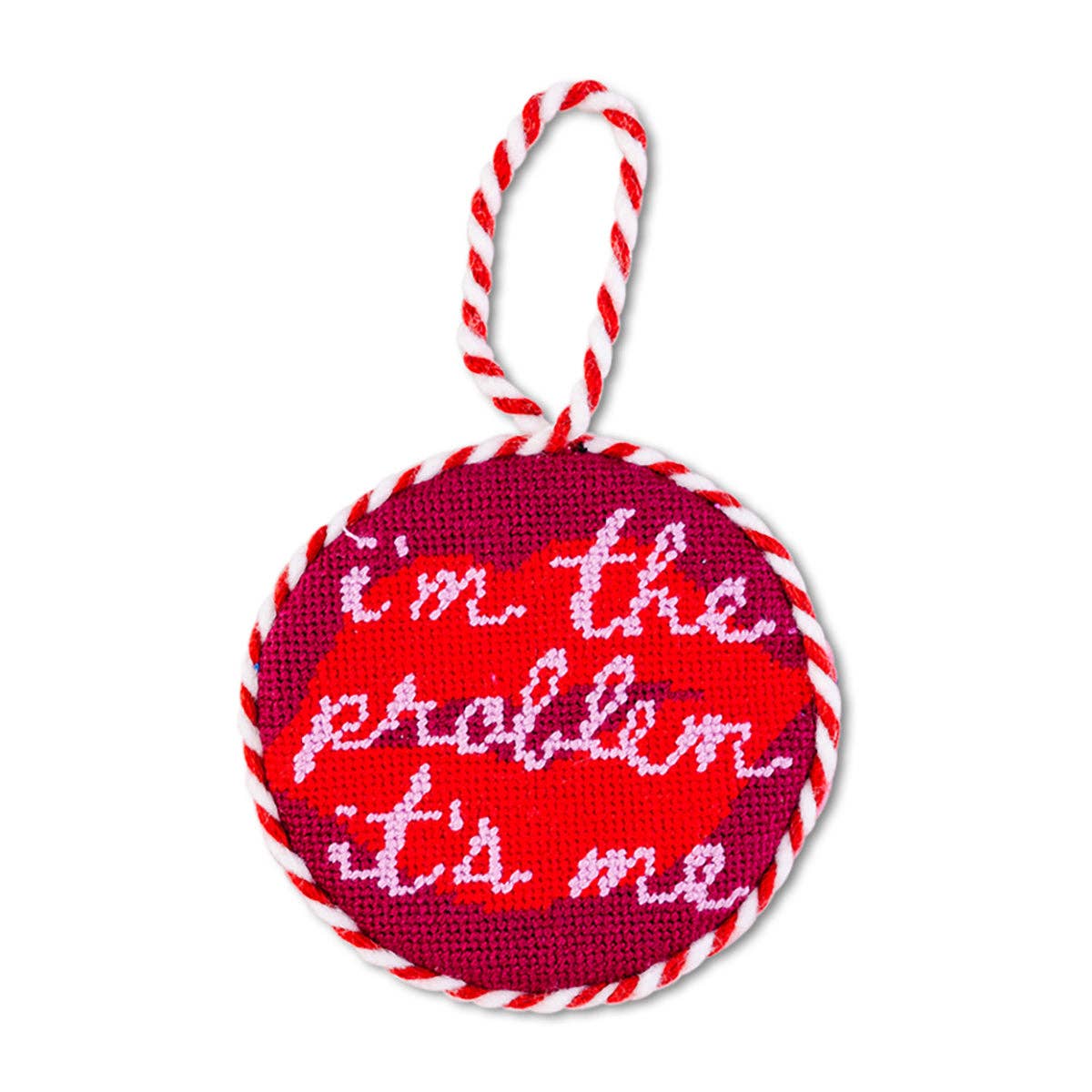 IT&#x27;S ME NEEDLEPOINT ORNAMENT