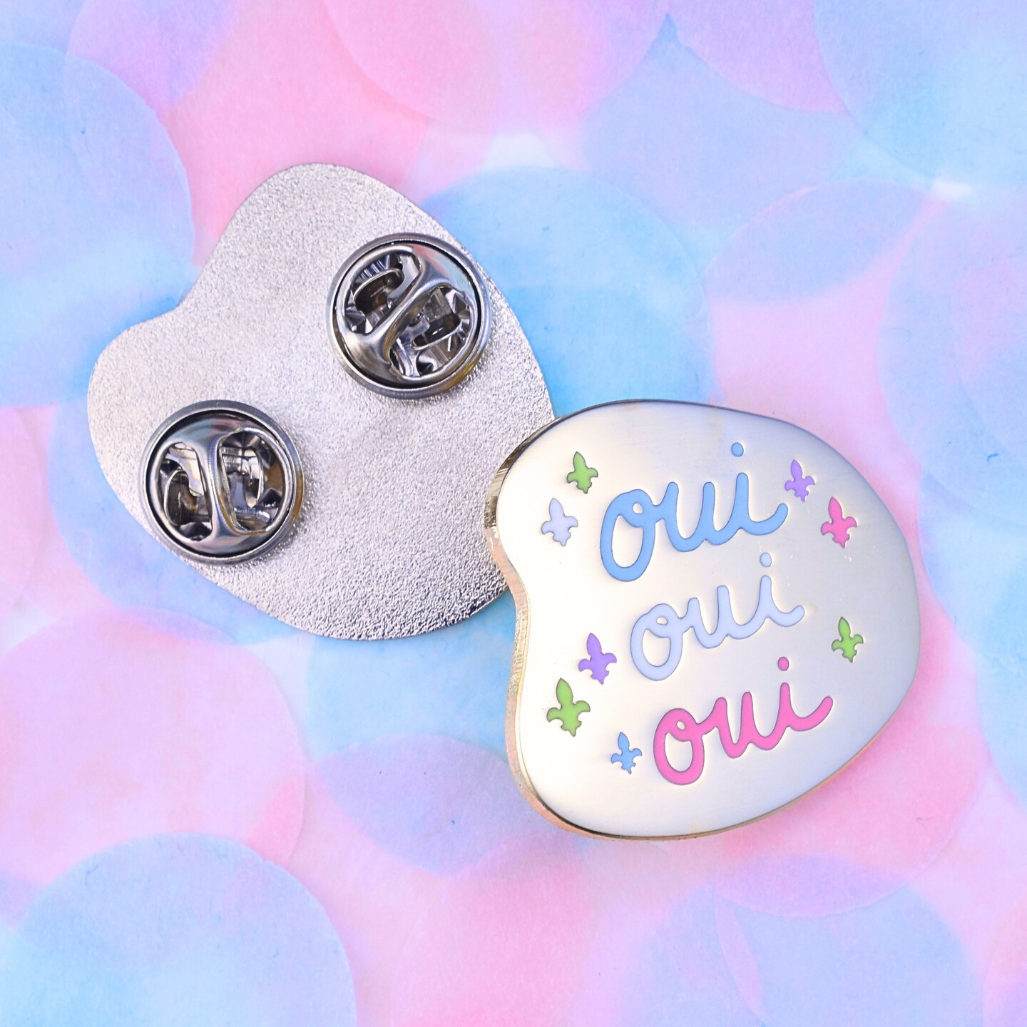 OUI♡ Enamel Pin: 