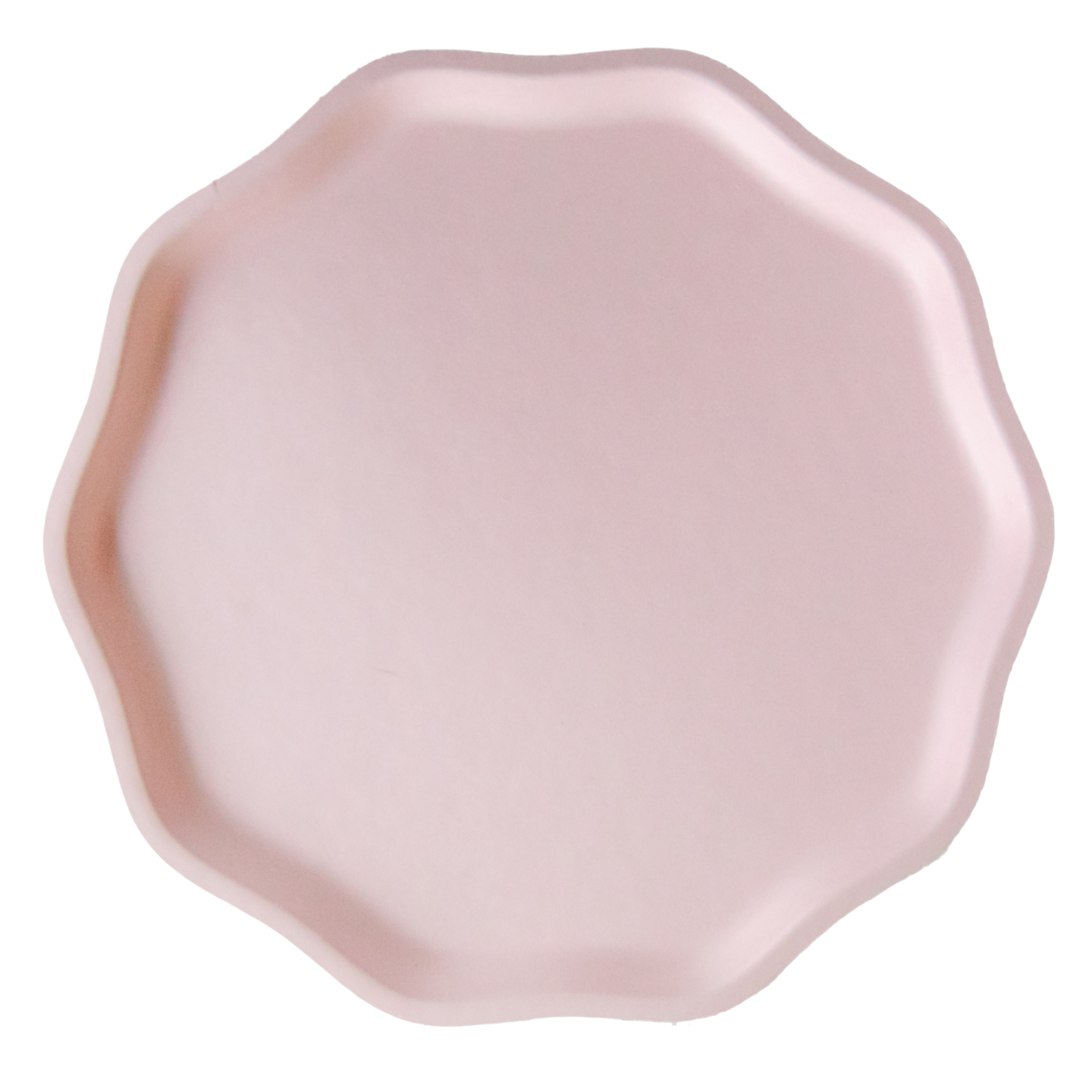 PETAL PINK COMPOSTABLE DINNER PLATES