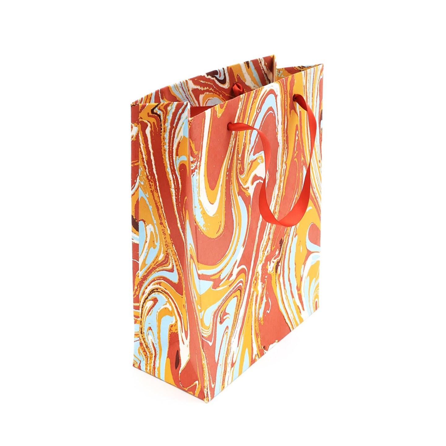 Handmade Paper Gift Bags - Set of 5, (9 X 4 X 11.5 Inch)