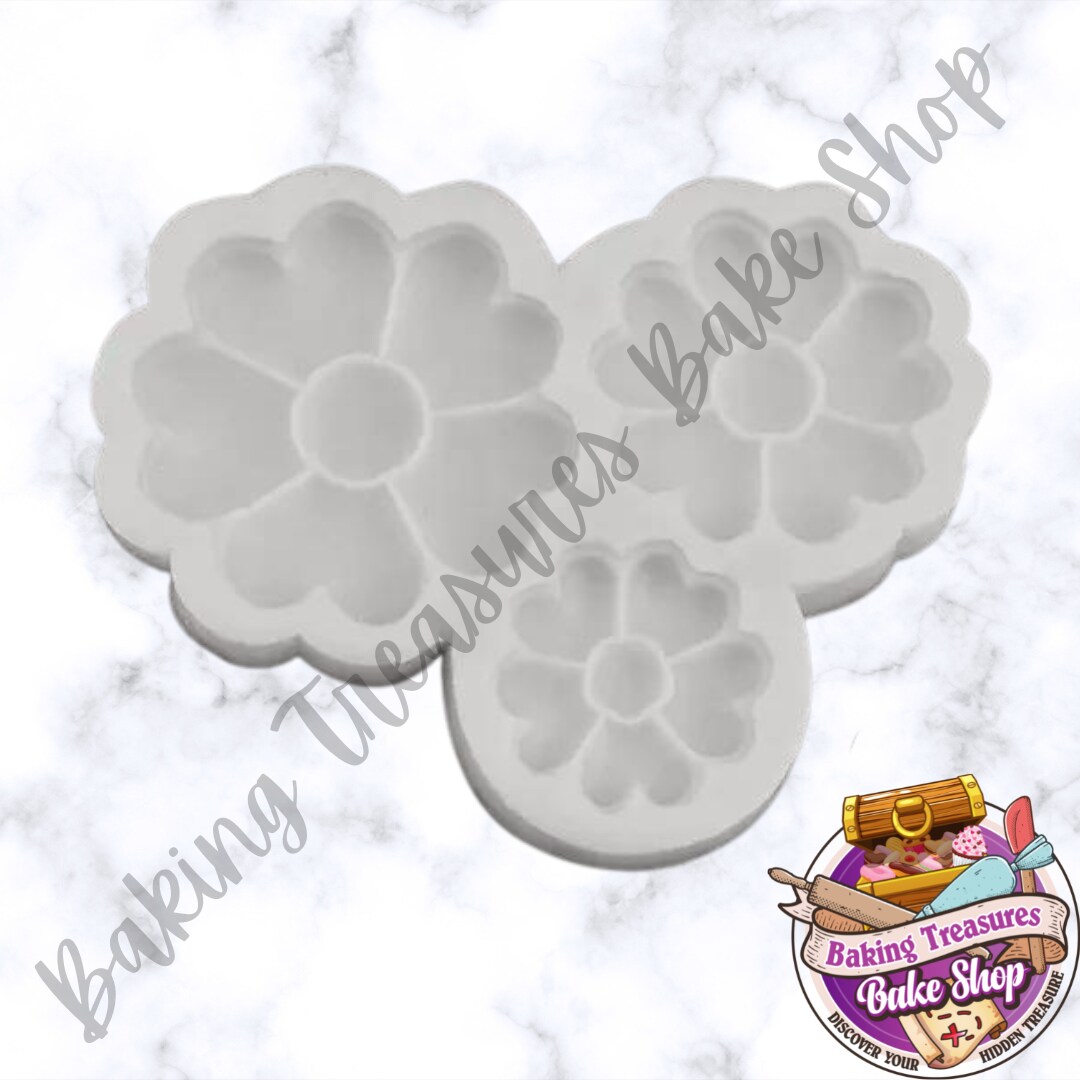 Flower Power #2 silione mold