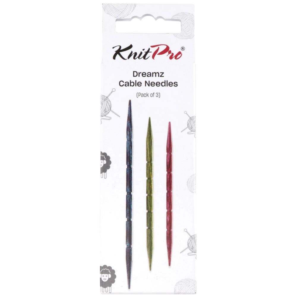 KnitPro Dreamz Cable Needles - Set of 3