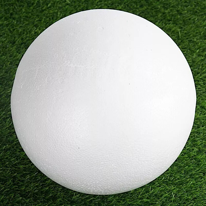 2 pcs 10" White Foam BALLS Wedding Party Art Craft DIY Decorations Supplies