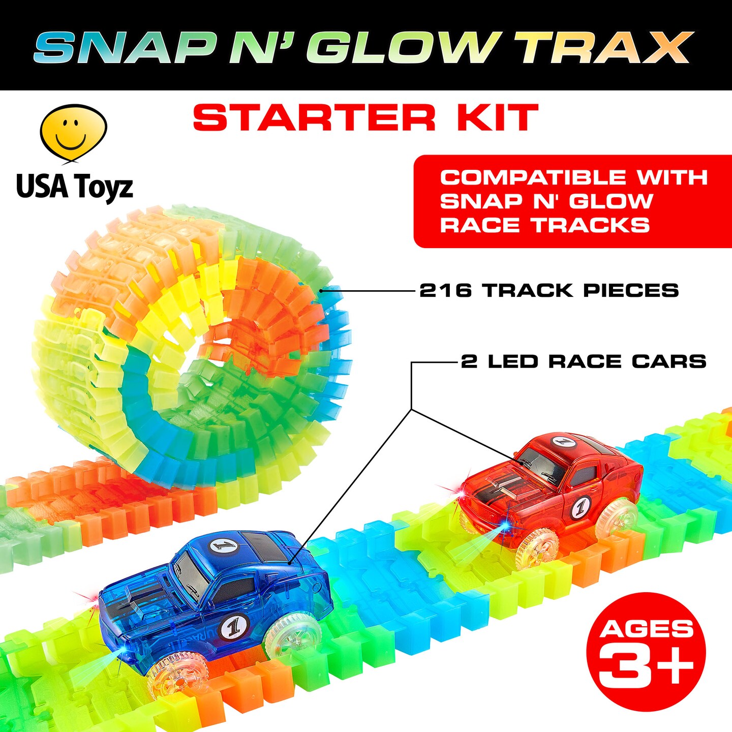 Snap n&#x27; Glow Trax Starter Set