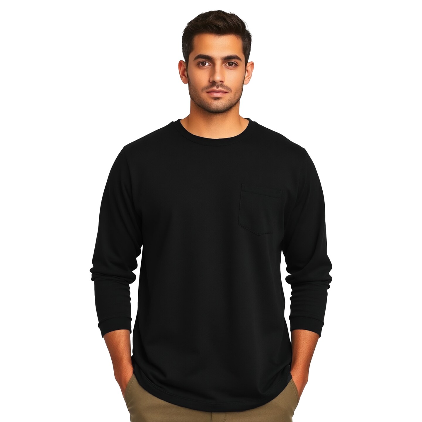 Comfort Colors Garment Dyed Heavyweight Long Sleeve Pocket T-Shirt