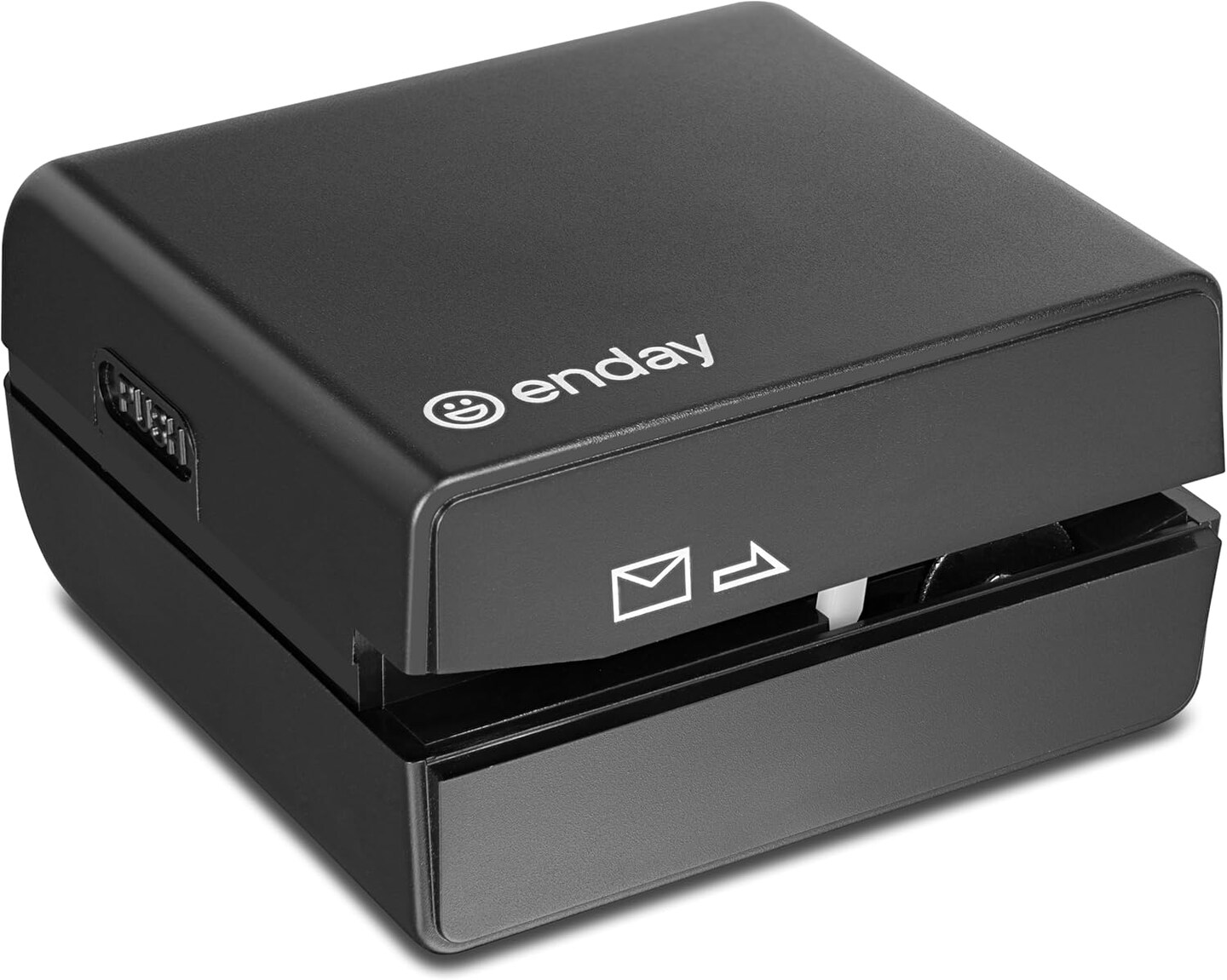 Electric Letter Envelope Opener, Battery Operated - Letter Opener Envelope Slitter Portable & Safe Blade Design Mail Opener - Enday