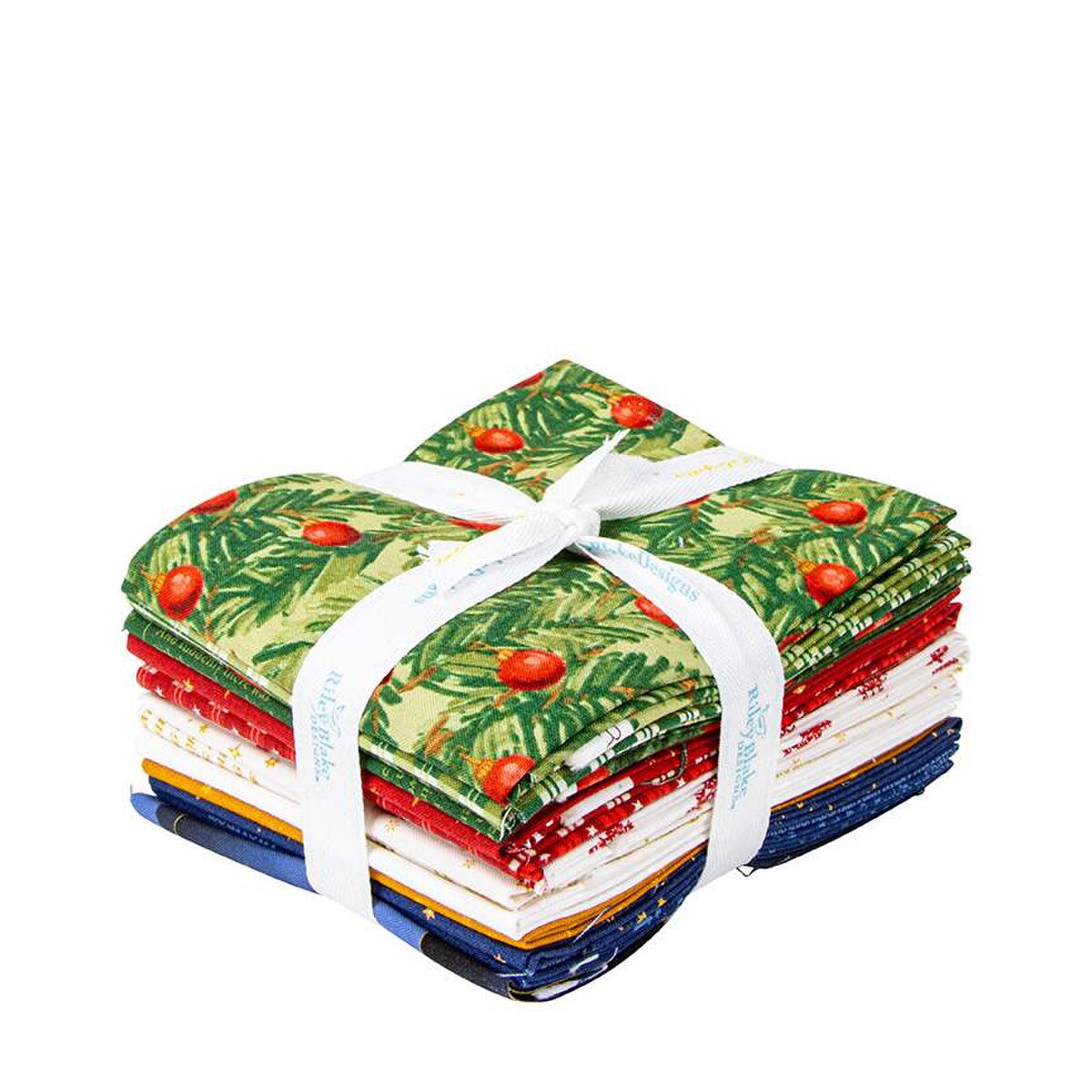 Christmas Wishes Fat Quarter Bundle by Riley Blake Designs for Riley ...