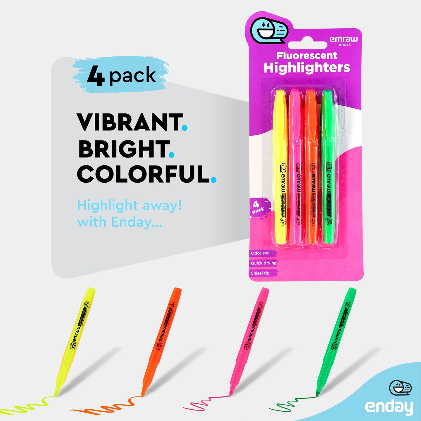 Multicolor Highlighters