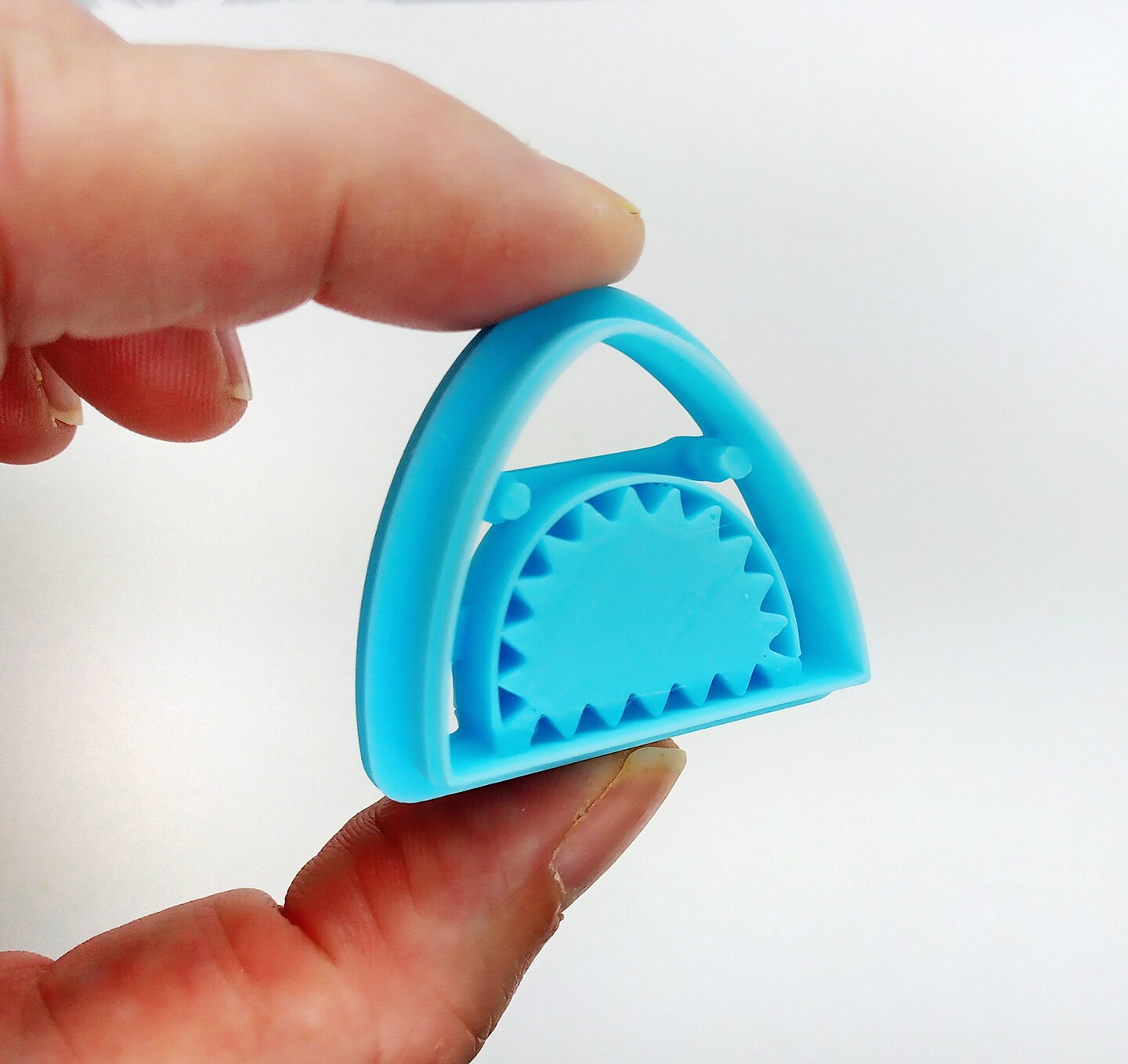 Shark Head Clay Cutter, Animal Shape for Polymer Clay, 1 inch tall, Adorabilities