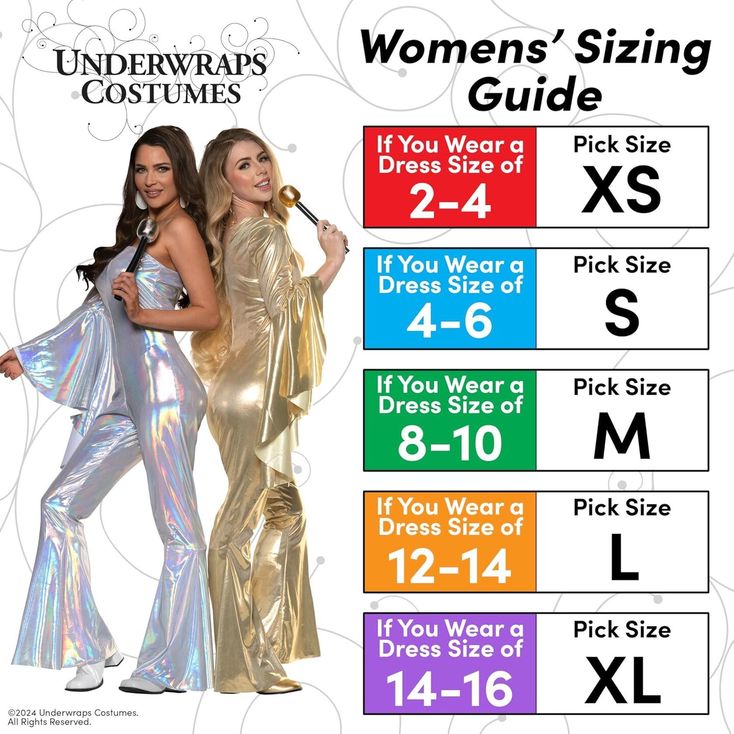 UNDERWRAPS Sexy Womens Pirate Costume - Buccaneer Dress Pirate Halloween Costumes Women (Womens Large (12-14)