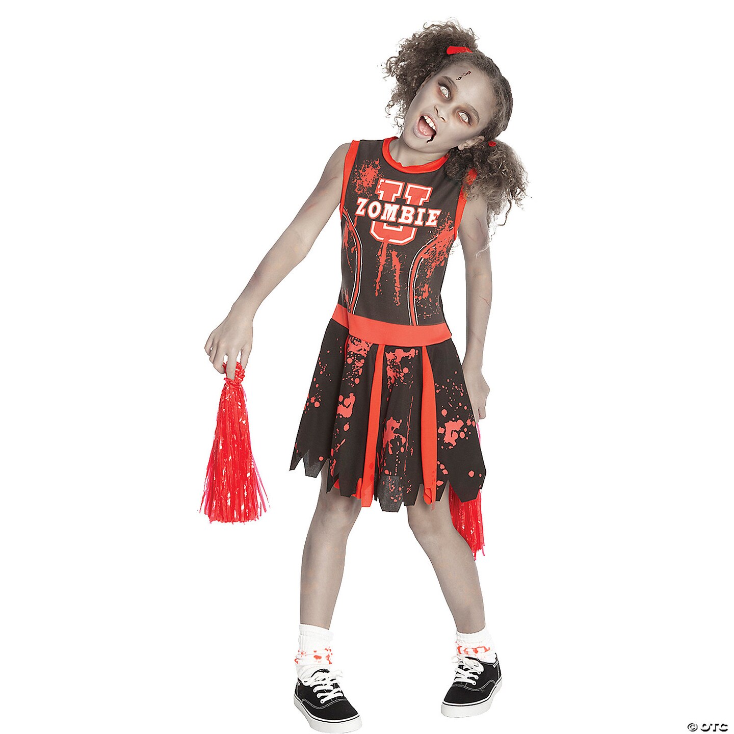 Girl&#x27;s Undead Cheerleader Costume