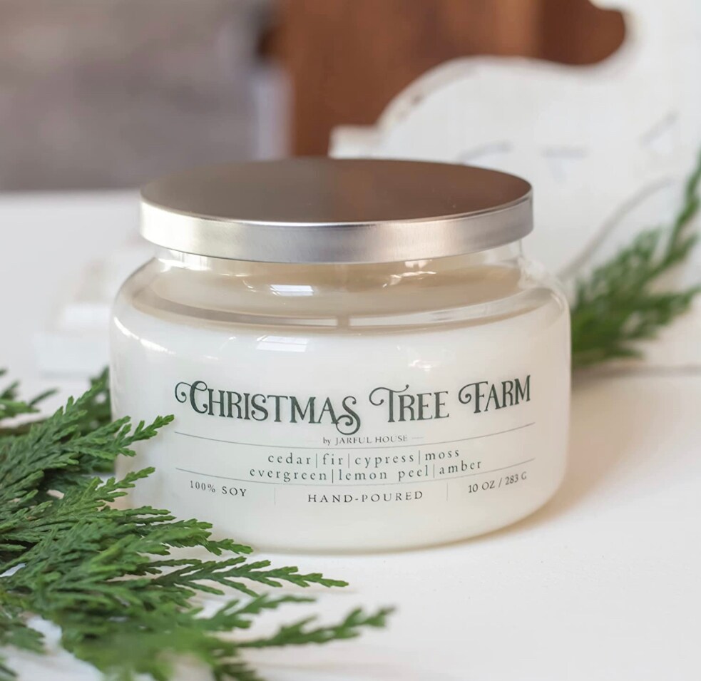 Christmas Tree Farm Soy Candle 10 oz.