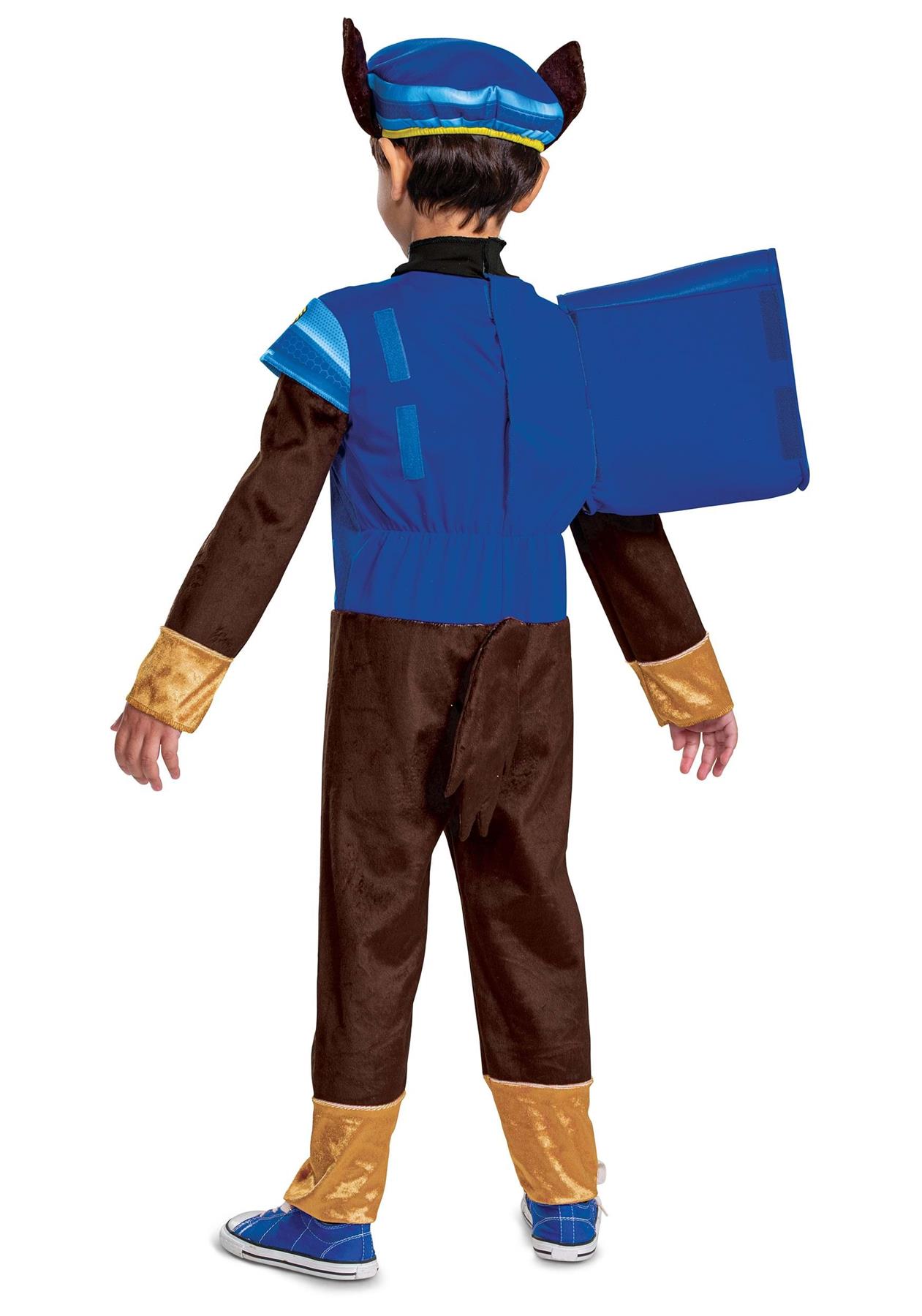 Paw Patrol Movie Deluxe Chase Toddler/Kid&#x27;s Costume 4-6