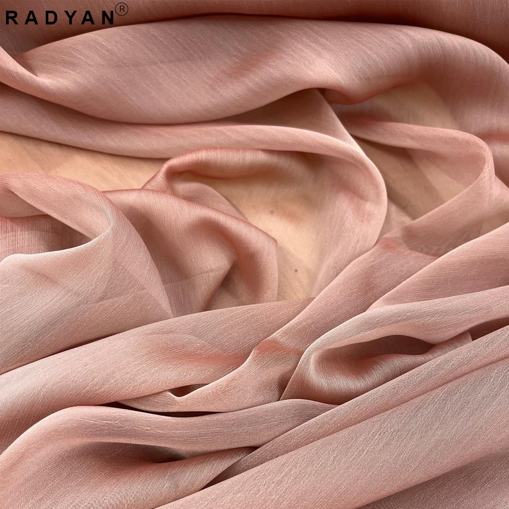 1 Yard Two-Tone Chiffon 100% Polyester Fabric for Apparel and Crafts 58/59 Inch Width