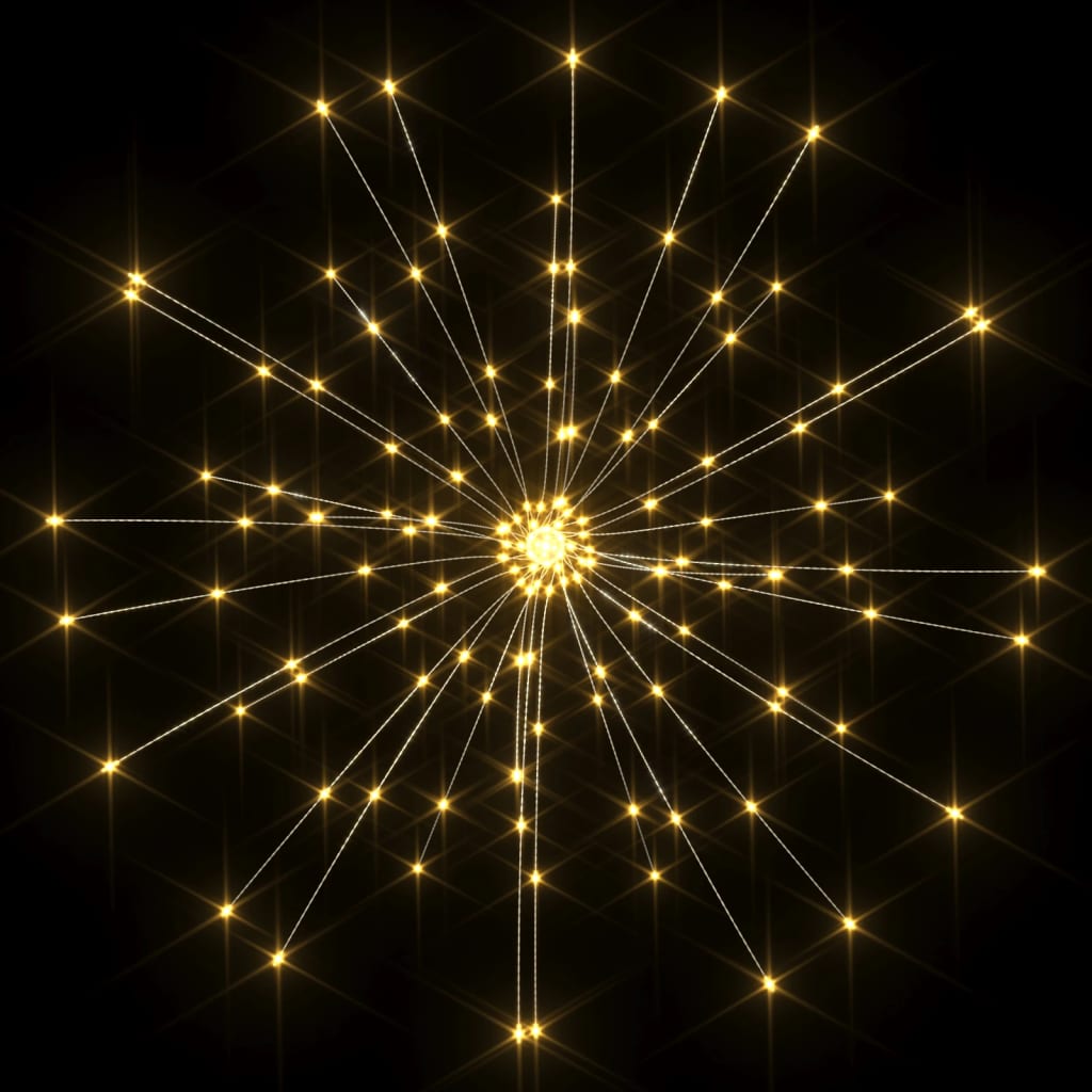 vidaXL Firecrack Light Warm White Copper Removable Covers