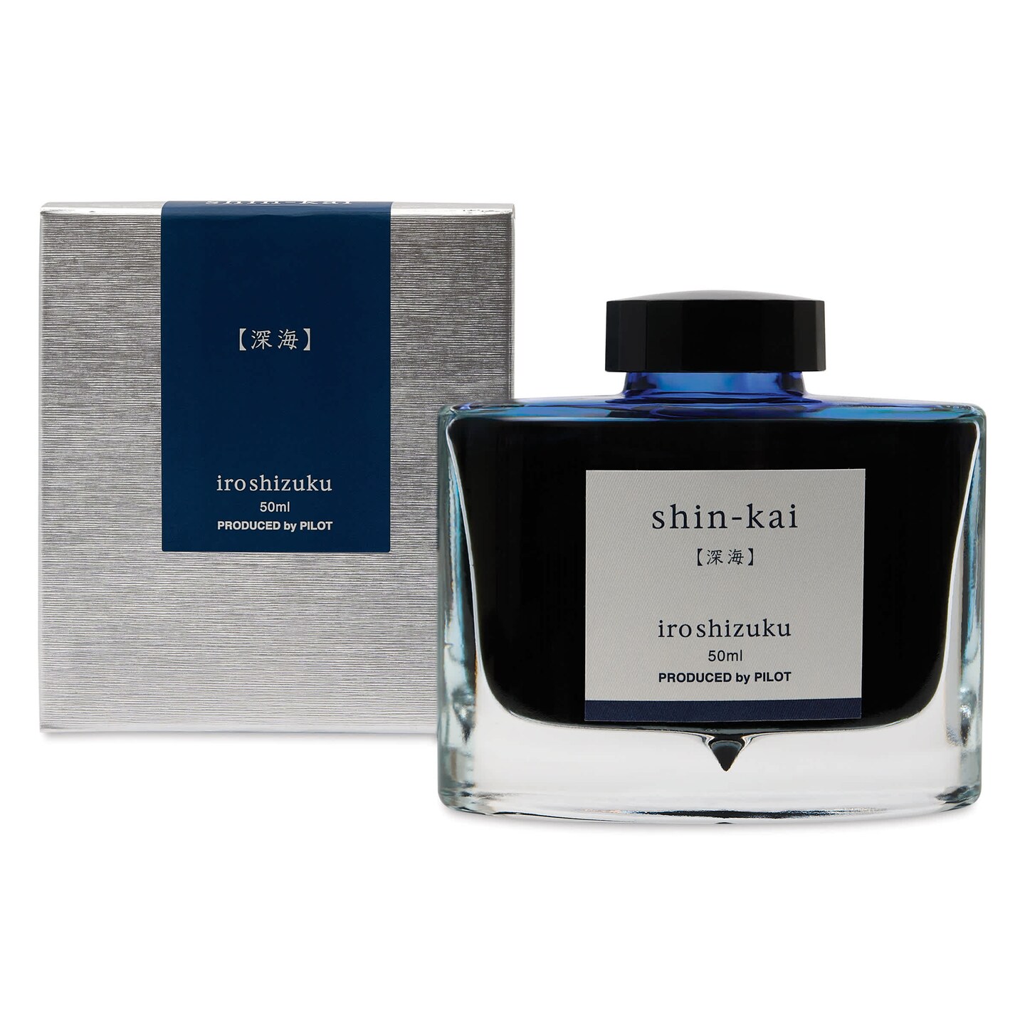 Pilot Iroshizuku Fountain Pen Ink - Deep Sea (Shin-kai), 50 ml