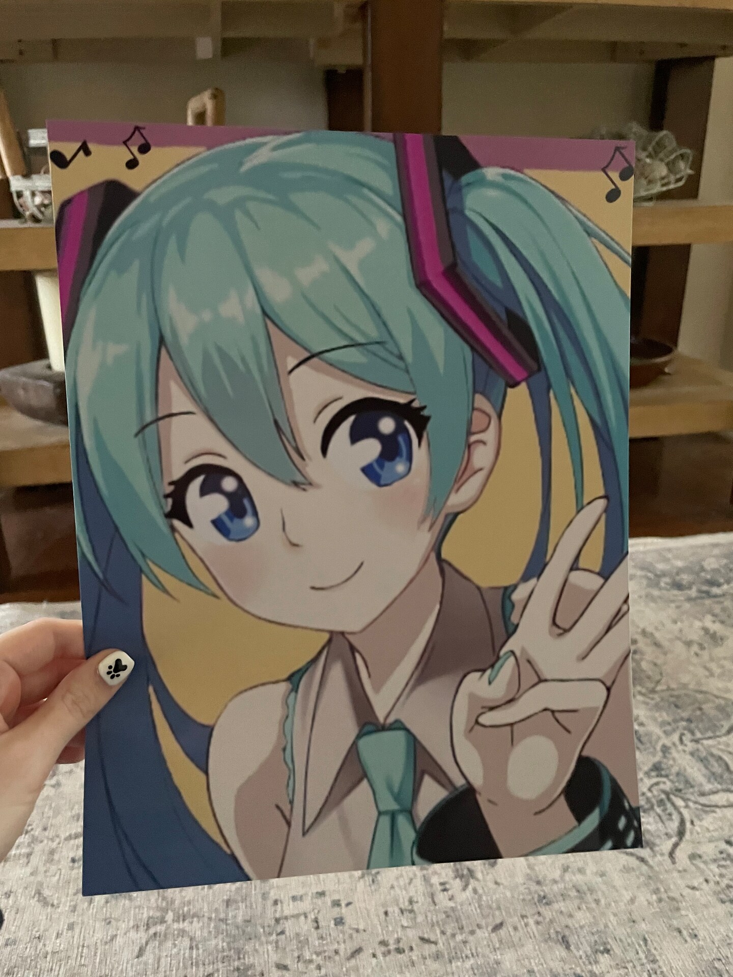 Hatsune Miku Print | MakerPlace by Michaels, image size:810x1080