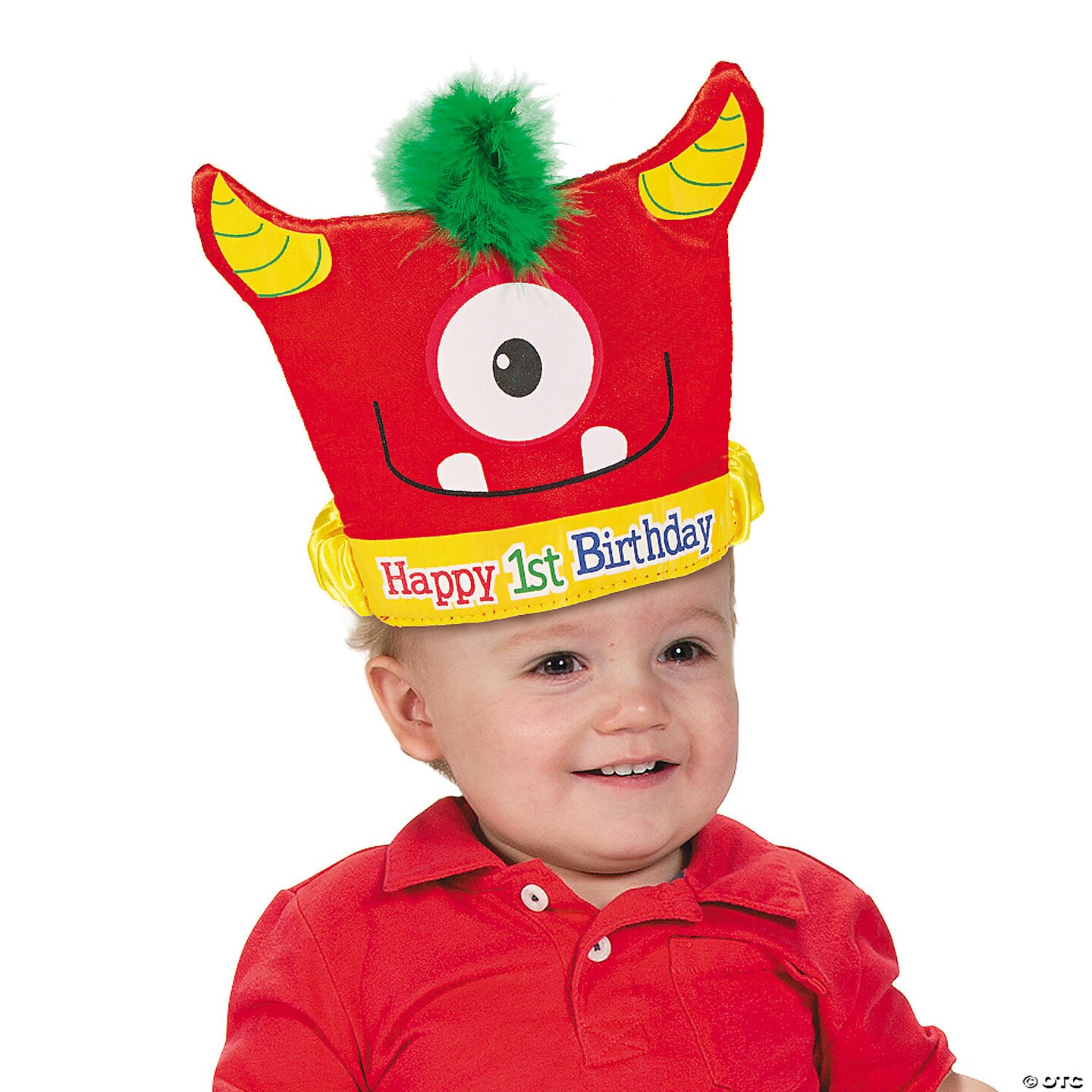 1st Birthday Mini Monster Party Hat