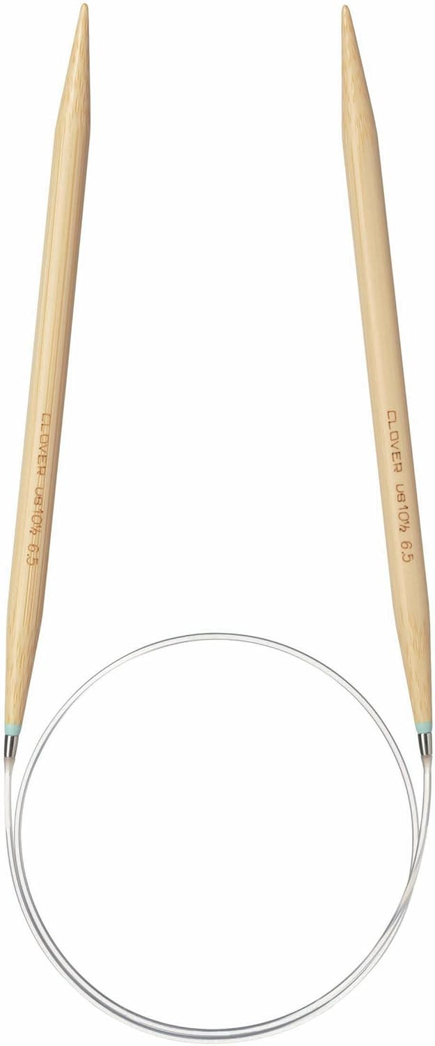 Clover Takumi Pro Bamboo Circular Knitting Needles 24"- US 0-15