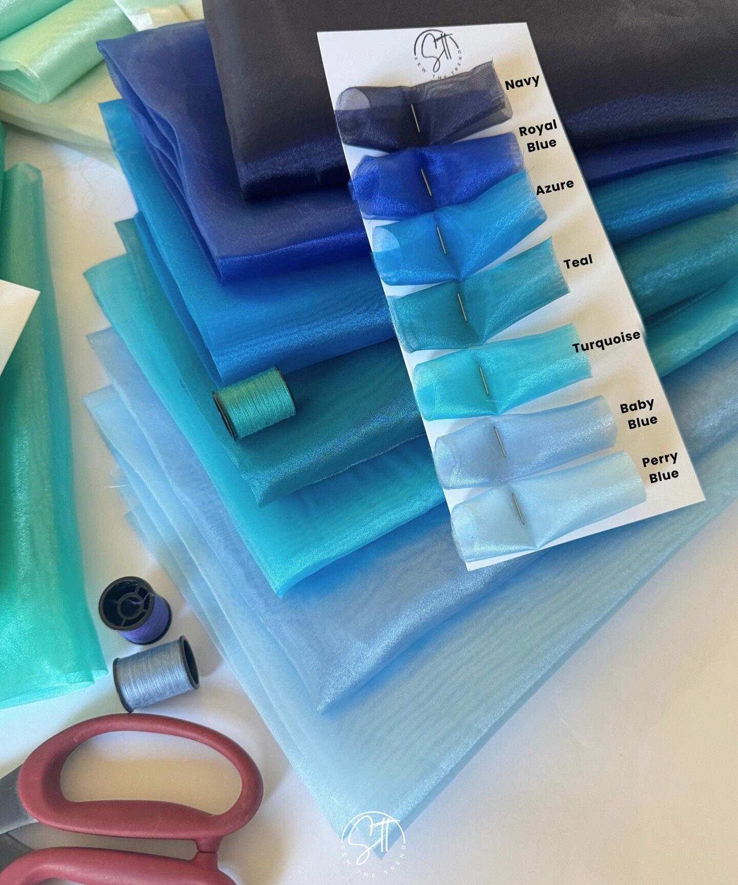 Organza Fabric by the Yard, 60" Wide Sheer Lightweight Organza for Wedding Dresses, Event Decor, Curtains & Sewing