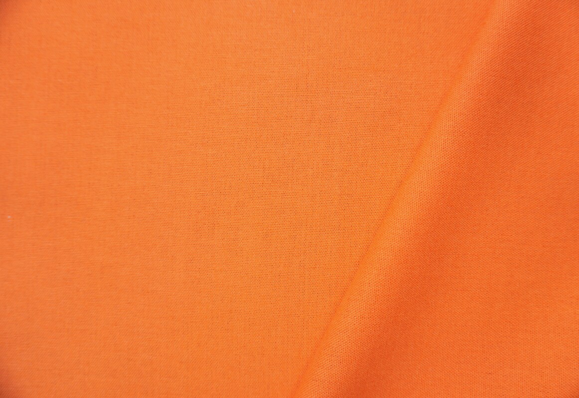 Orange Washed Rayon Linen Solid Reorderable Woven Fabric By the Yard