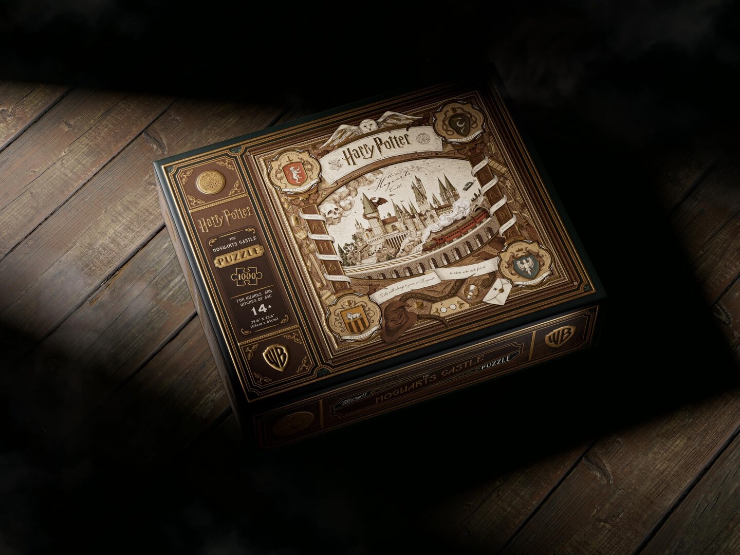 theory11 Harry Potter Jigsaw Puzzle - The Hogwarts Castle - Officially Licensed 1,000 Piece Intermediate Puzzle for Ages 14+