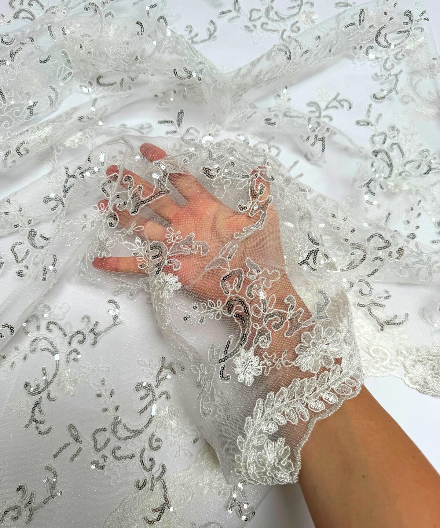 ivory lace fabric for wedding dress Ivory Bridal Lace
