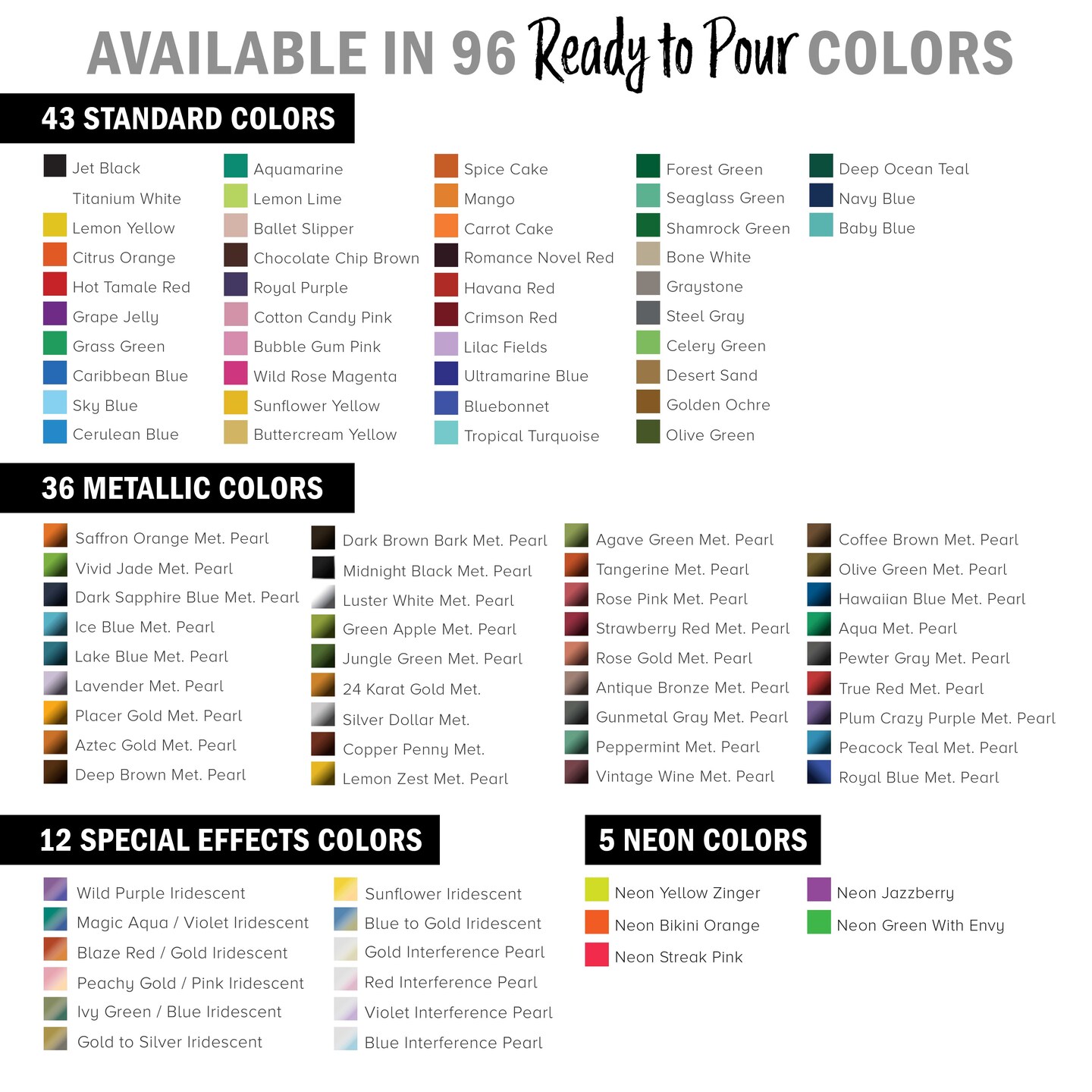 Pouring Masters Vivid Jade Metallic Pearl Ready to Pour Acrylic Pouring Paint - Premium 8-Ounce Pre-Mixed Fluid Acrylic Paint - Fluid Art Supplies for Canvas, Wood, Paper, Tile & Rocks