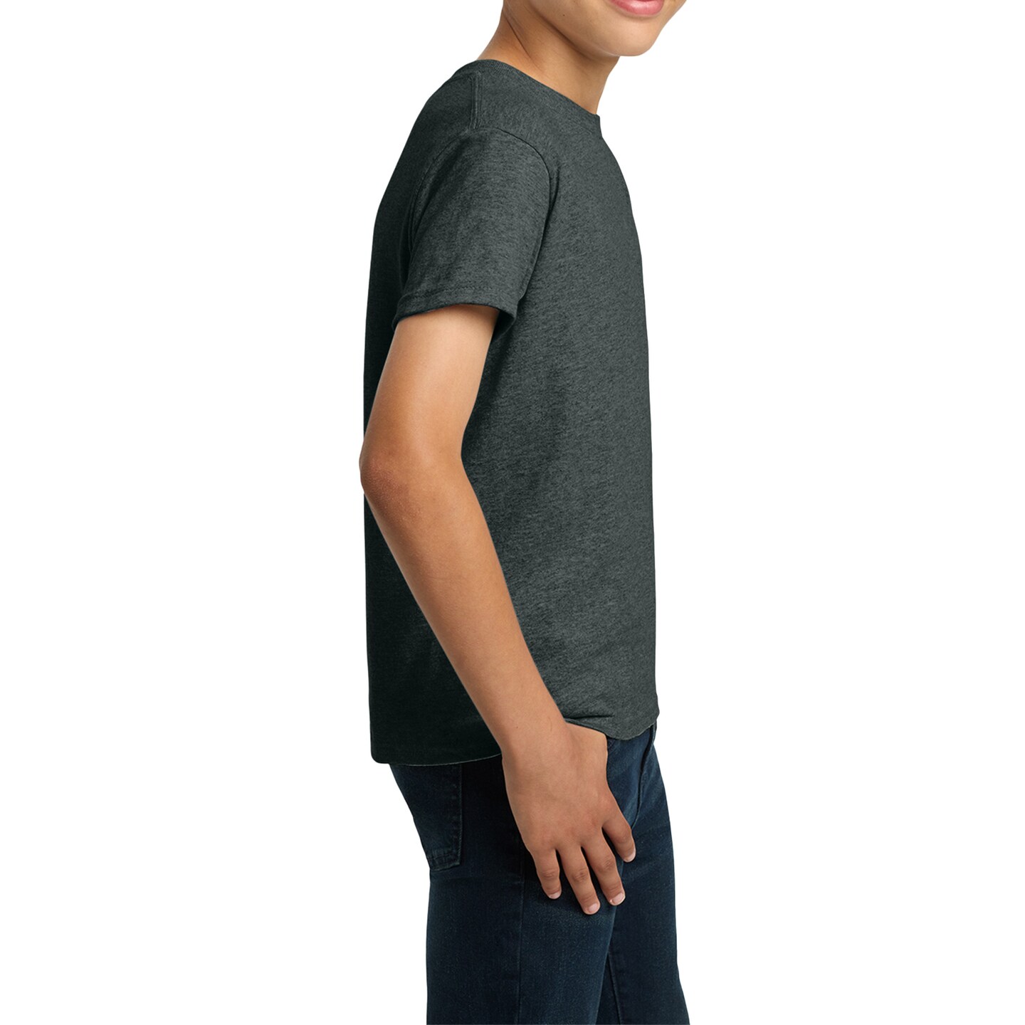 Gildan Youth Heavy Cotton T-Shirt, Plain Short Sleeve Craft & Print Ready