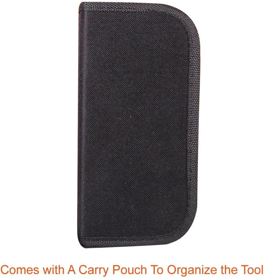 19-Piece Jewelry Making & Repair Tool Kit – Pliers, Tweezers, Jump Ring Opener & Accessories with Zipper Storage Case