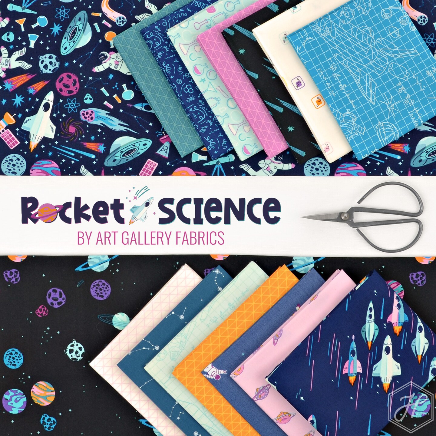 Stellar Engineering in Blue (rks-95403) | Rocket Science | AGF Studio | Art Gallery