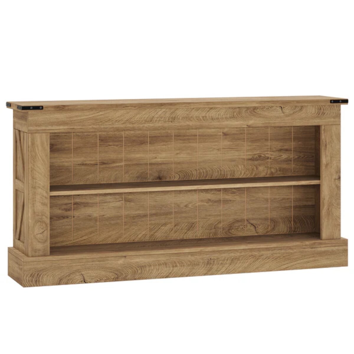 Long 63" Console Table with Storage Drawers for Entryway or Behind Sofa