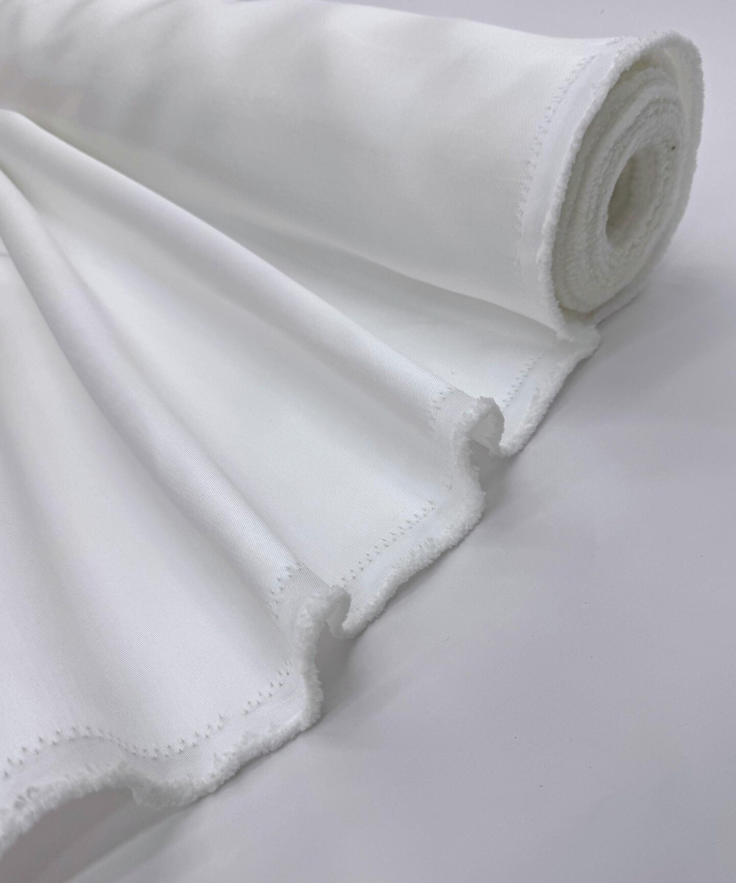 Mikado Satin Fabric by the Yard, 60" Wide Heavyweight Structured Satin for Bridal Gowns, Prom Dresses