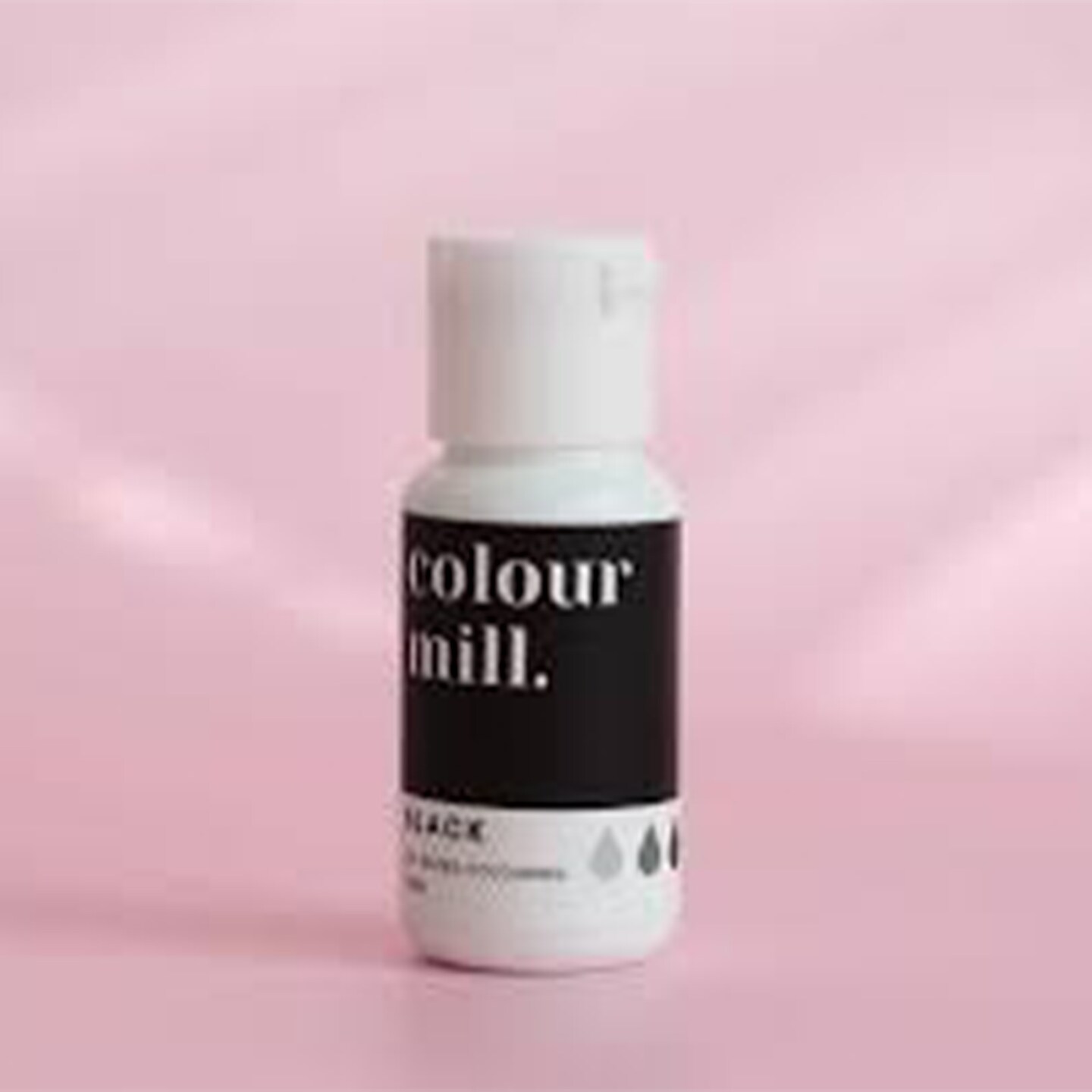 20ml Black Oil Based Colouring for Vibrant Buttercream Ganache Fondant Cake Batter and More