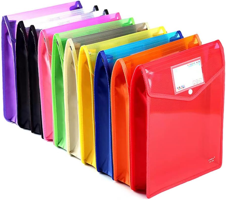 XJAPAN WeareX パンフ＋TOUR '17 写真集＋クリアファイル6種 10 Pack A4 Plastic Document File Folders, Expandable Waterproof