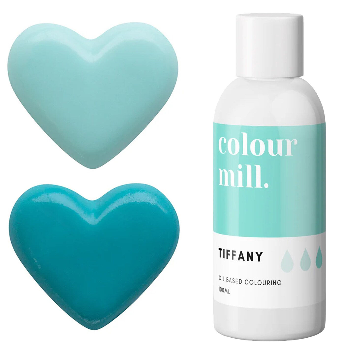 100ml Tiffany Oil Based Food Colour Colour Mill Vibrant Dye for Buttercream & Chocolate