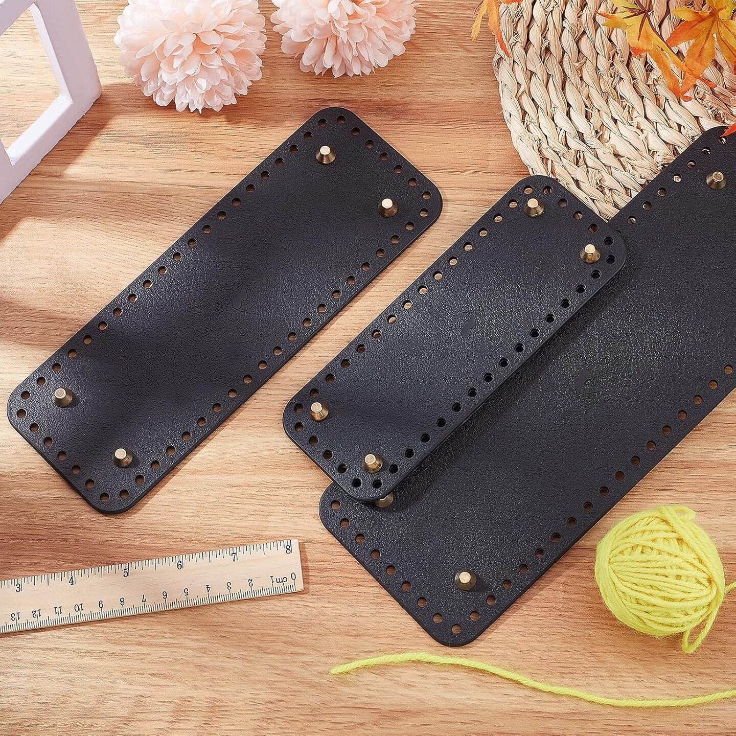 Leather Purse Bottom for Crochet