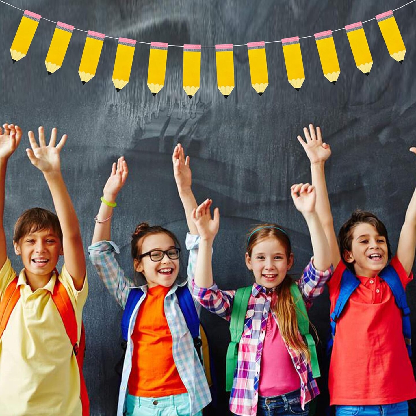 Pencil Banner | Pencil Garland | Kindergarten Banner| Classroom Decor