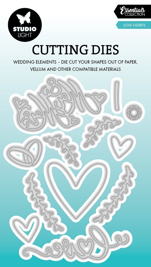 Studio Light Essential Cutting Die-Nr. 956 Love Hearts, Count: 1 | Michaels