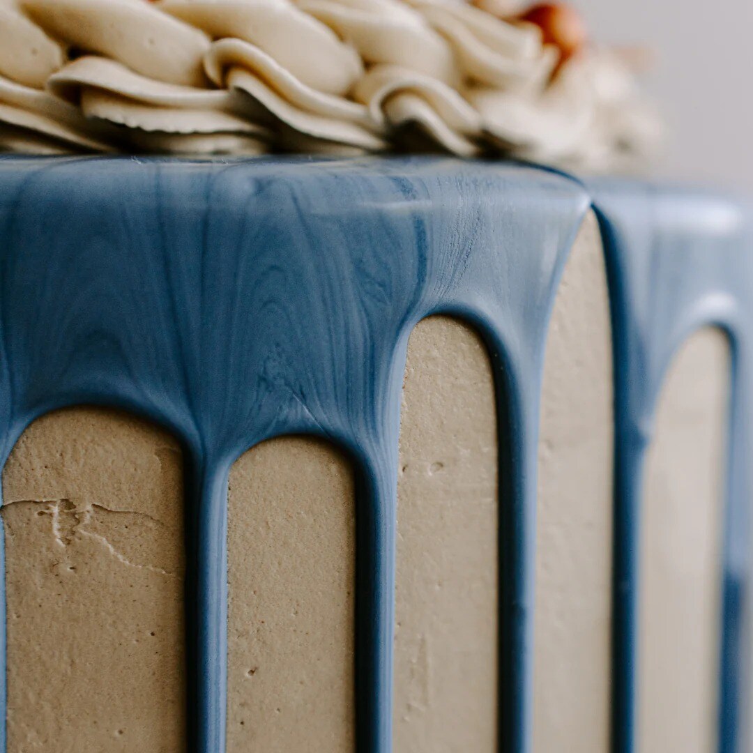 Ocean Blue Oil Based Food Coloring 100ml for Vibrant Cake Decorating and Buttercream