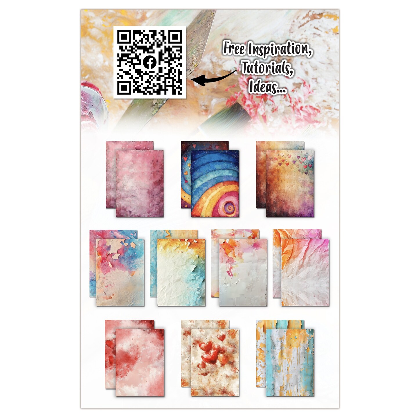 AALL And Create Design Double-Sided Cardstock A5 10/Pkg-Starlight Zing