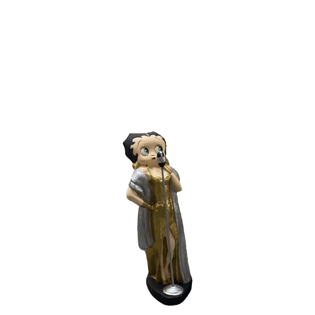 Betty Boop Singer Small Statue