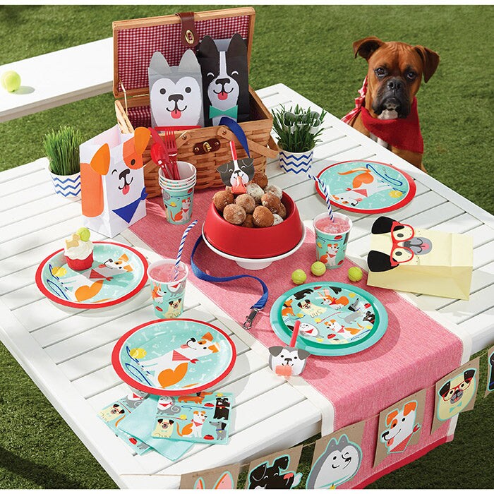 Dog Party Favor Bags (8/Pkg)